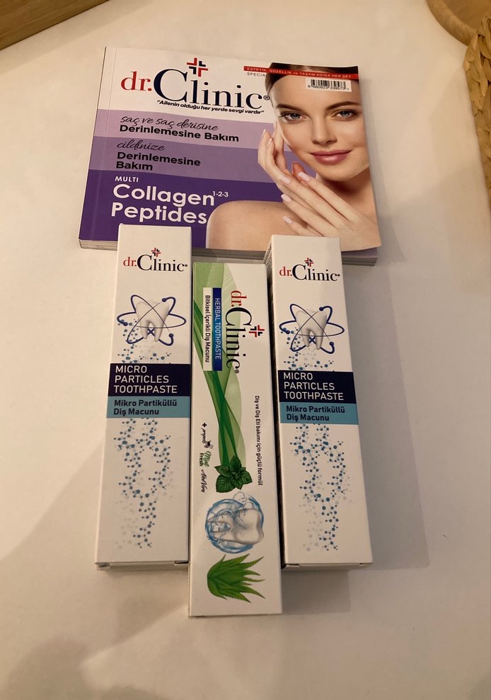 dr.Clinic Kollajen Peptitli Diş Macunu - Görsel 2