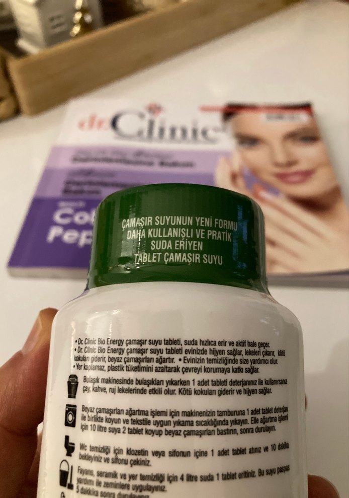 Bio Energy Tablet Çamaşır Suyu Konsantre - Görsel 2