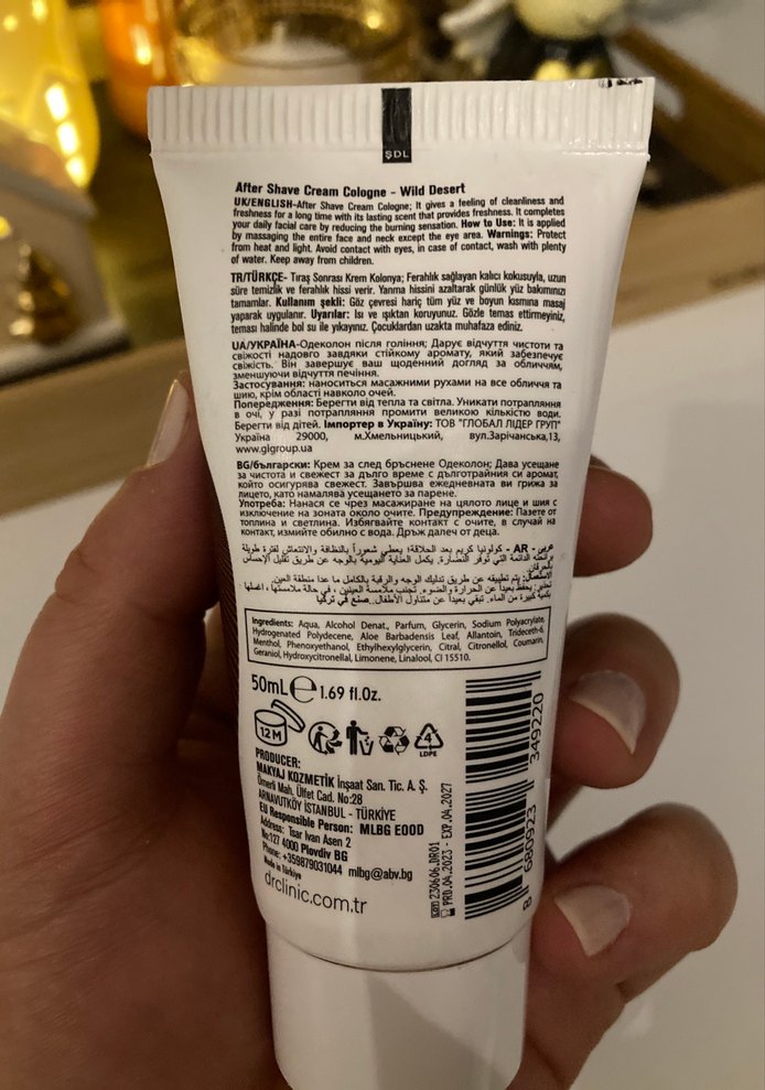 Dr. Clinic Nemlendirici Krem Kolonya - Görsel 3