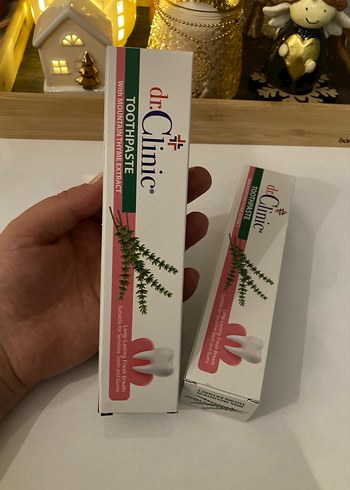 DrClinic Dağ Kekiği Özlü Diş Macunu - Görsel 2