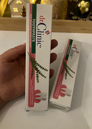 DrClinic Dağ Kekiği Özlü Diş Macunu - Görsel 3