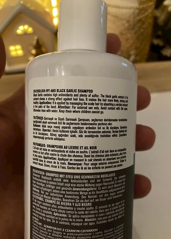 Dr. Clinic Sarımsaklı Siyah Sarımsak Şampuanı - Görsel 3