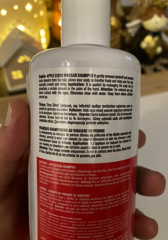 Dr. Clinic Elma Sirkesi Şampuan 400 ml - Görsel 3