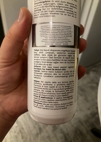 Dr. Clinic Kepek Önleyici Şampuan 400ml - Görsel 3