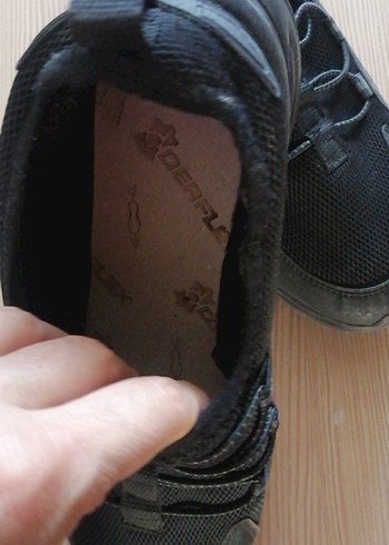 Siyah Kemerli Spor Ayakkabı - Görsel 6