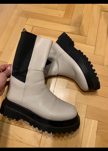 Kadın Bej rengi Botlar - Görsel 4