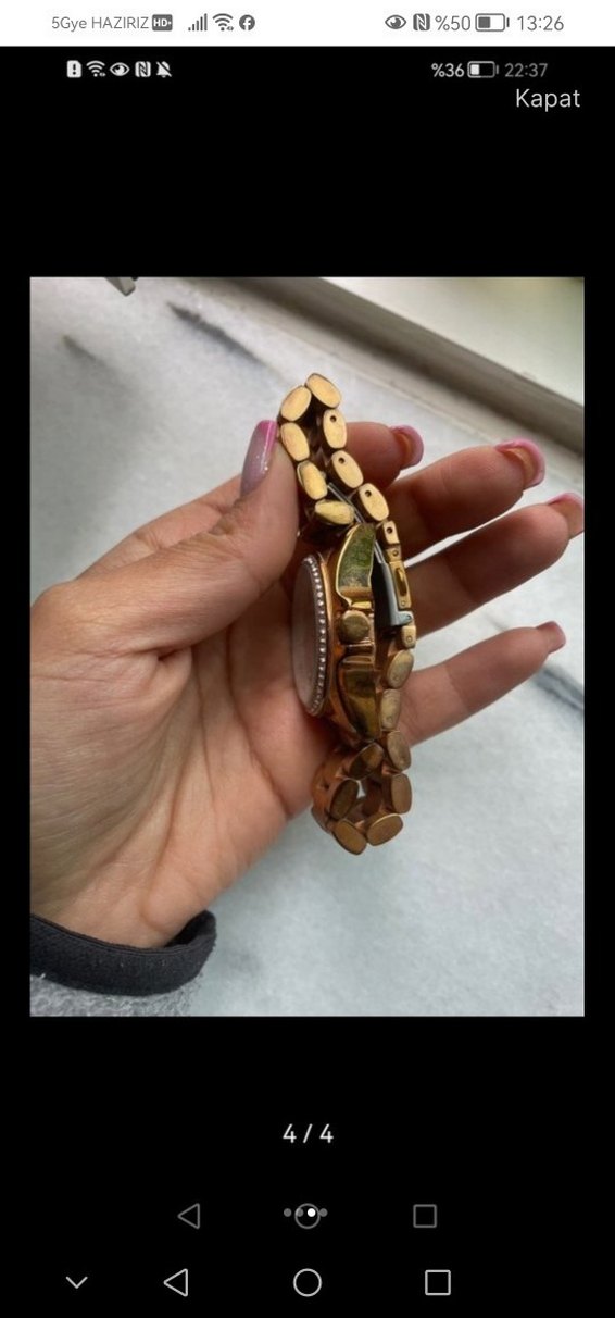 Michael Kors Klasik Altın Kadın Kol Saati - Görsel 3