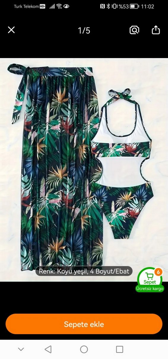 ŞAHANE MAYOKİNİ VE PAREO - Görsel 4