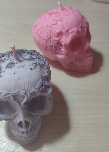 Skull kuru kafa mum - Görsel 2