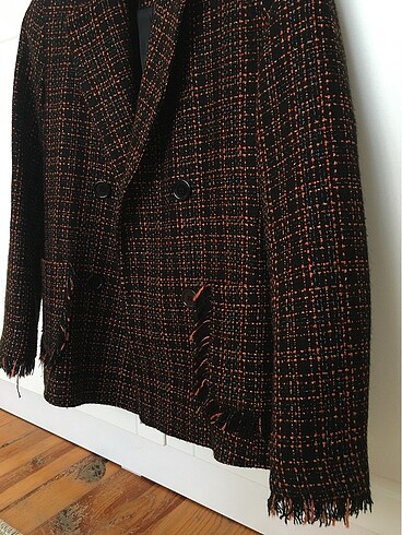 34 Beden siyah Renk Koton Blazer Ceket