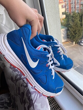 Nike court lite mavi ayakkabı