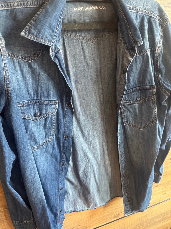 Mavi Denim Gömlek — görsel 4/4