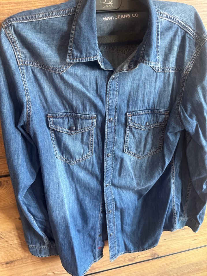 Mavi Denim Gömlek — görsel 3/4