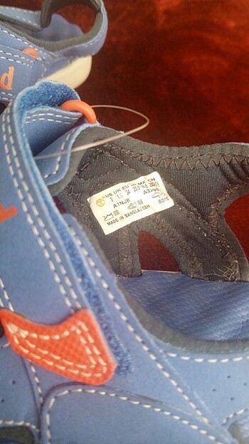 34 Beden mavi Renk Timberland Sandalet