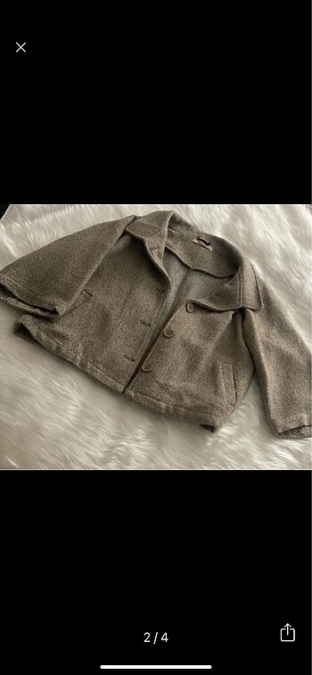 Zara Ceket kaşe blazer