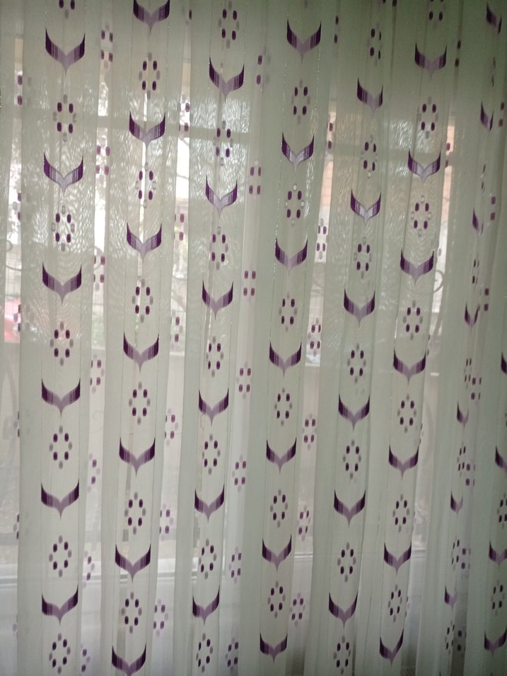 Açık Mor Desensiz Perde - Görsel 2