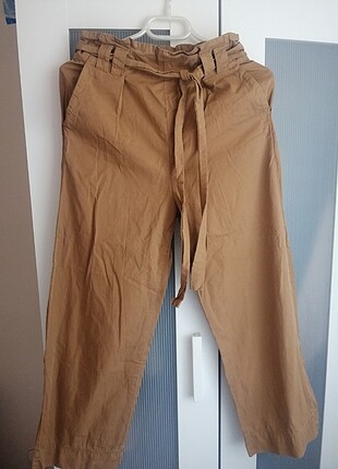 xs Beden camel Renk Bol paça camel renk pantolon