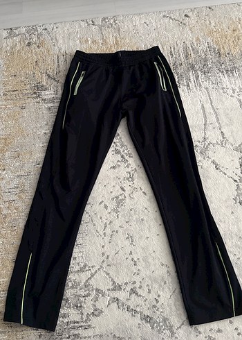Fermuarlı Siyah Erkek Outdoor Eşofman Altı
