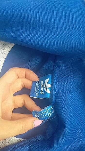 42 Beden mavi Renk Adidas ceket