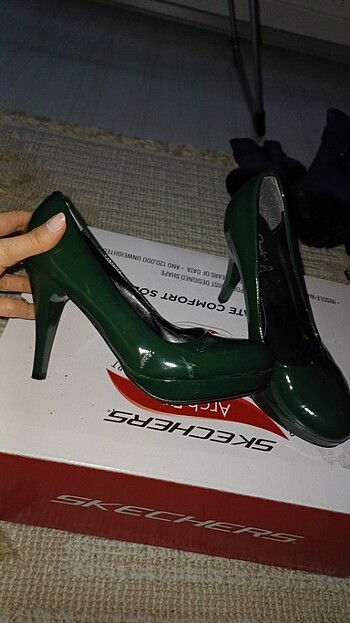 36 Beden yeşil Renk Yeşil ayakkabi