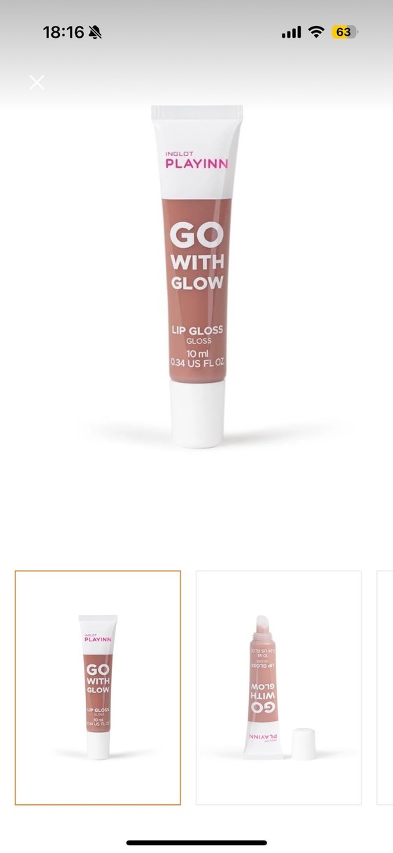 Inglot Playinn Go With Glow Dudak Parlatıcısı - Görsel 2