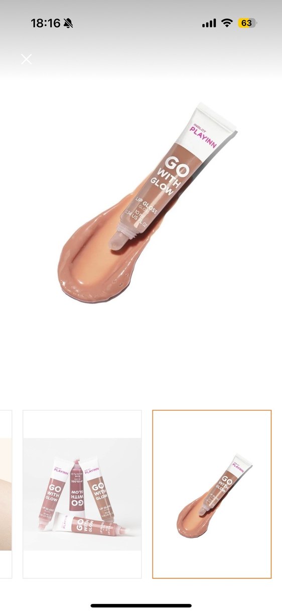 Inglot Playinn Go With Glow Dudak Parlatıcısı - Görsel 4