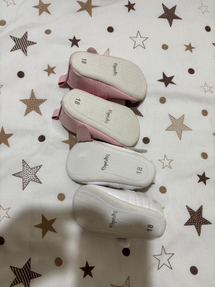 Kız Çocuk Pembe Cırtcırtlı Babet - Görsel 2