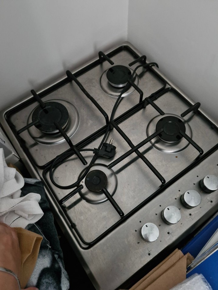 Gri Kumtel 4'lü Gazlı Ocak - Görsel 2