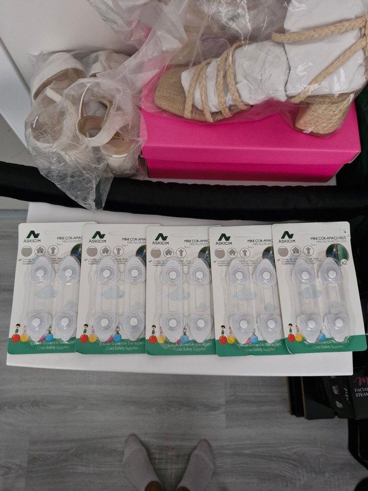 Çocuk kilidi toplam 10 adet - Görsel 2