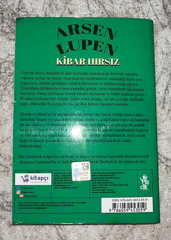 Kibar Hırsız Arsen Lupen - Dedektif Kitabı - Görsel 2