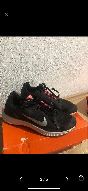 Nike Siyah nike koşu ayakkabısı
