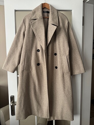 Zara Zara yumuşak dokulu oversize s kaban