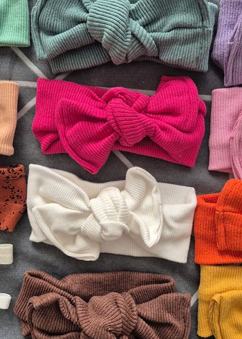 Çok Renkli Bohem Çocuk Saç Bantları - Görsel 3