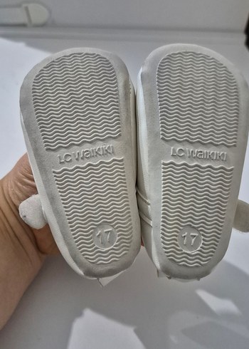 Kız Çocuk Beyaz Fiyonklu Babet - Görsel 3