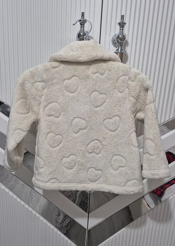 Kız Çocuk Peluş Ceket - Görsel 2