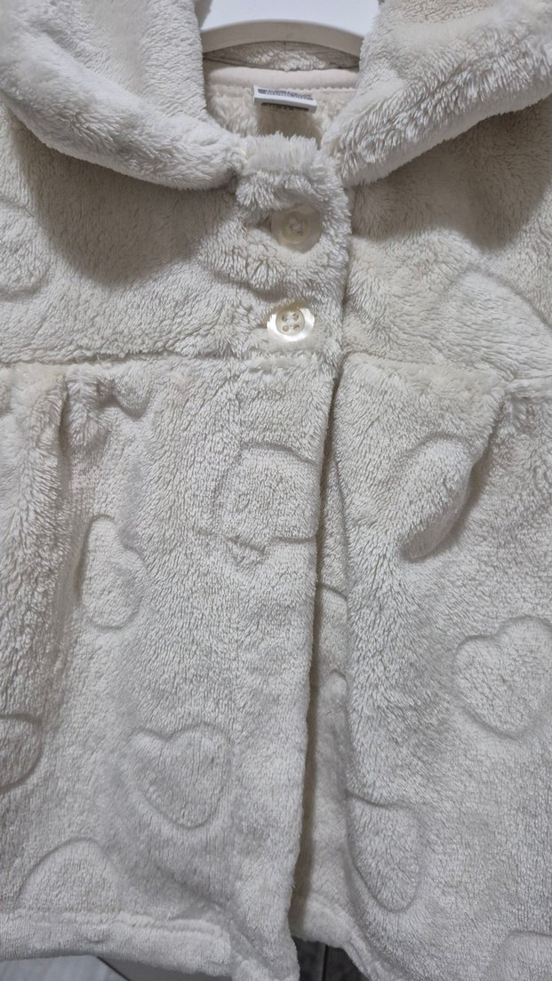 Kız Çocuk Peluş Ceket - Görsel 3