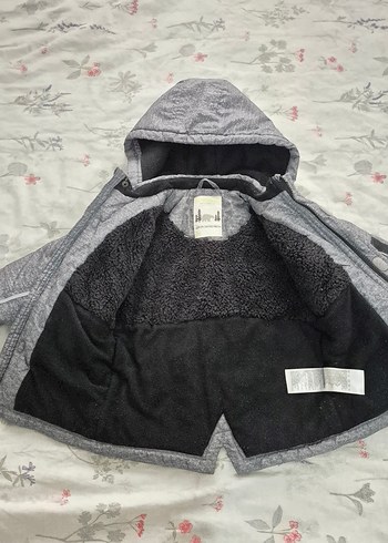 Gri Erkek Çocuk Mont - Görsel 2