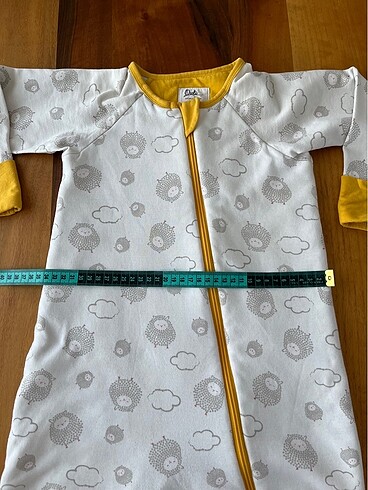 24-36 Ay Beden sarı Renk Oeli 2.7 tog unisex uyku tulumu
