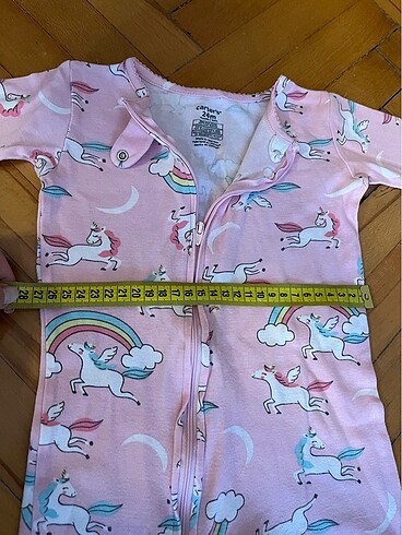 2 Yaş Beden pembe Renk Carters pembe unicorn tulum