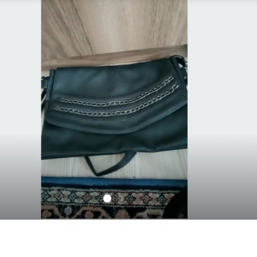 Parlak Kahverengi Deri Kadın Portföy Çanta - Görsel 4