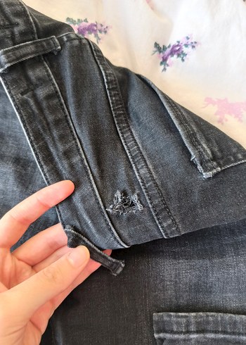 36 Beden siyah Renk Siyah Skinny Kot Pantolon