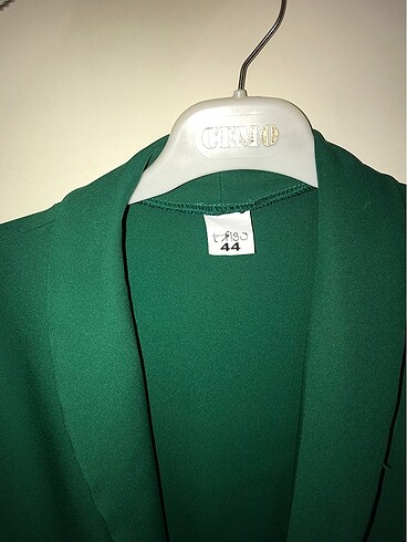 l Beden yeşil Renk Tofisa ceket