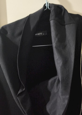 Yüksek Yakalı Siyah Uzun Kadın elbise - Görsel 6