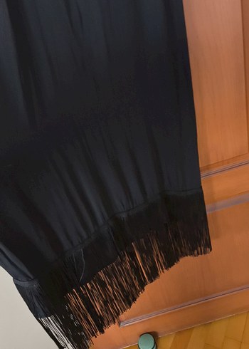 faik sönmez püskül detaylı. elbise - Görsel 3