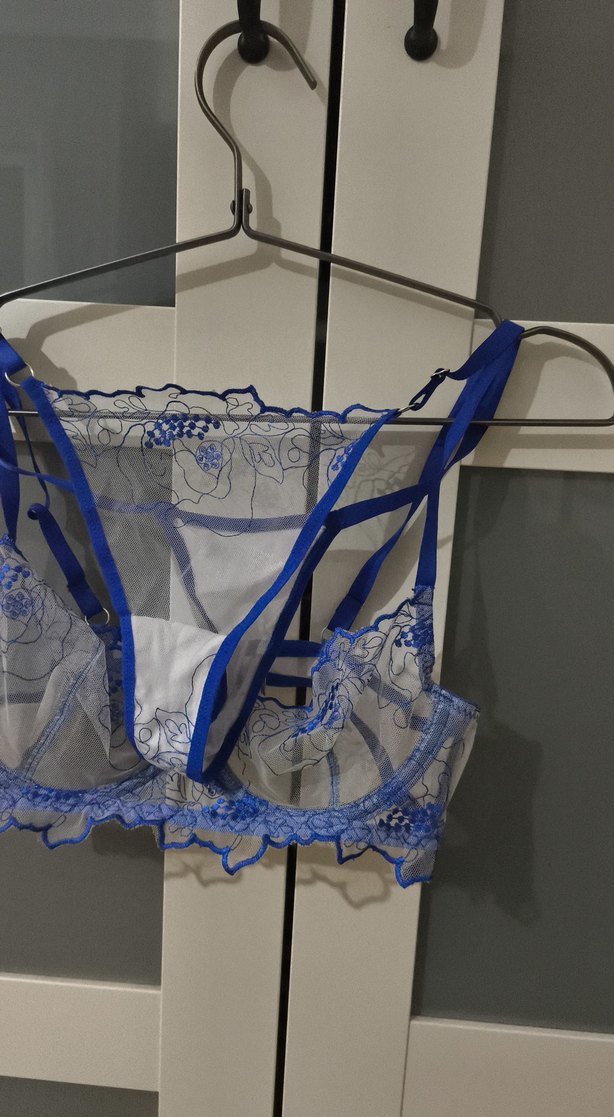 Mavi tül takim - Görsel 4