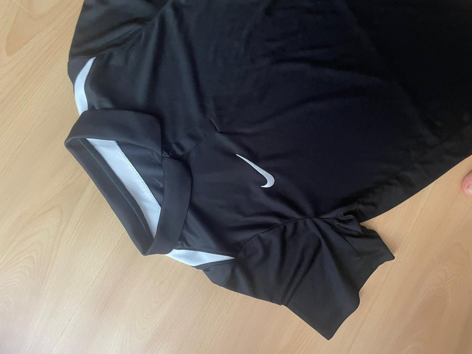 Nike Siyah Erkek Kısa Kollu Polo Tişört - Görsel 4