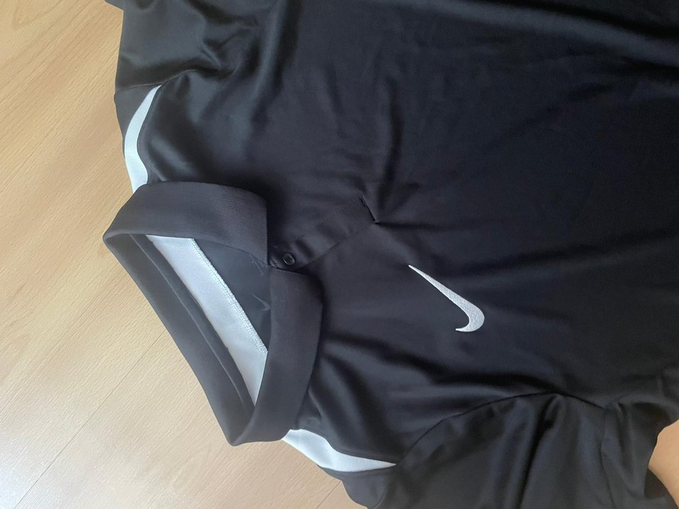 Nike Siyah Erkek Kısa Kollu Polo Tişört - Görsel 5