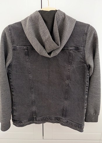 Defacto Erkek Çocuk Gri Denim Düğmeli Ceket