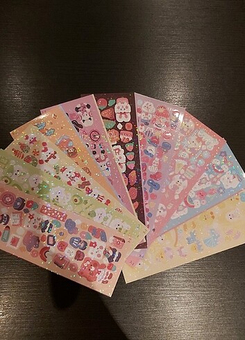 HOLGRAMLI KAWAII DECO STICKER