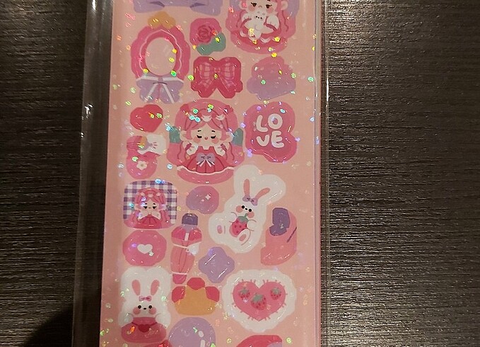  HOLOGRAMLI KAWAII DECO STICKER